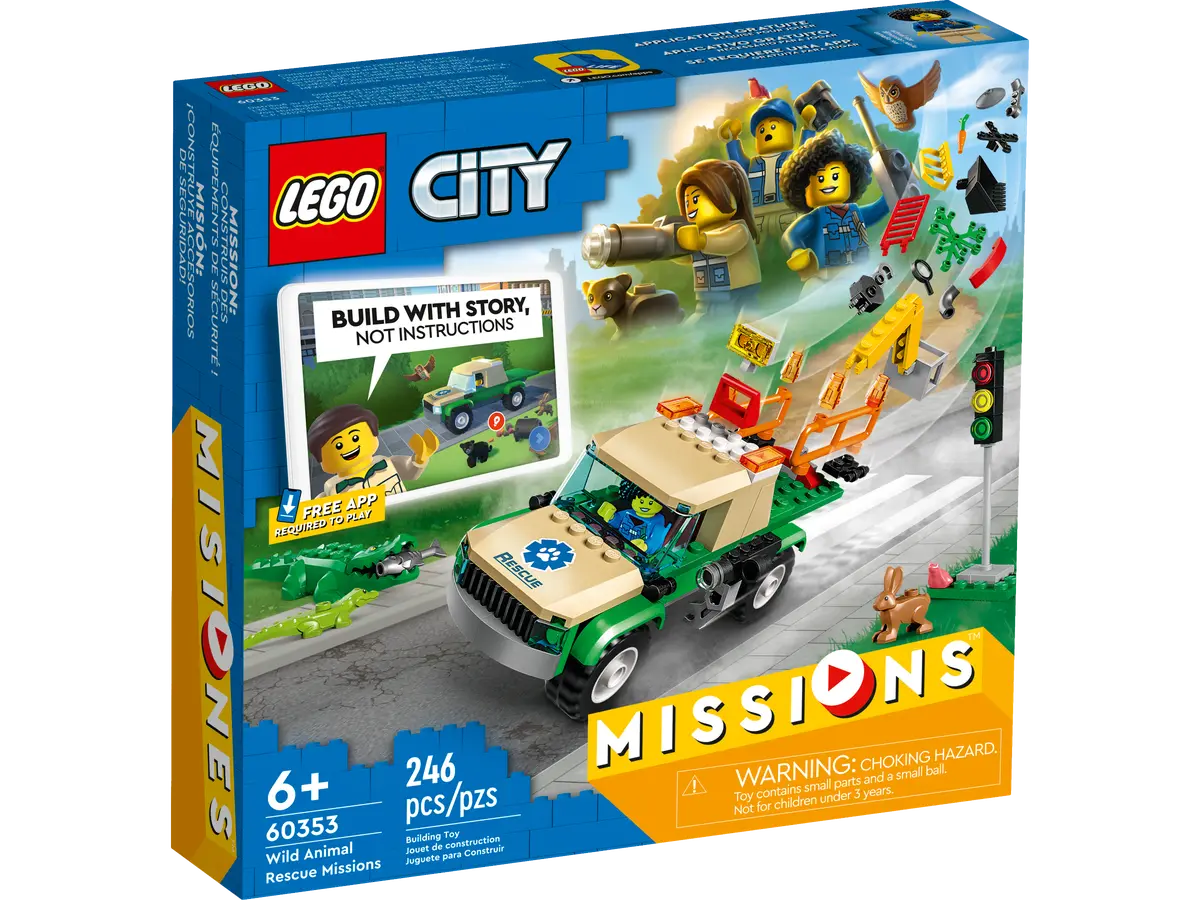 60353 LEGO City - Missioni di salvataggio animale