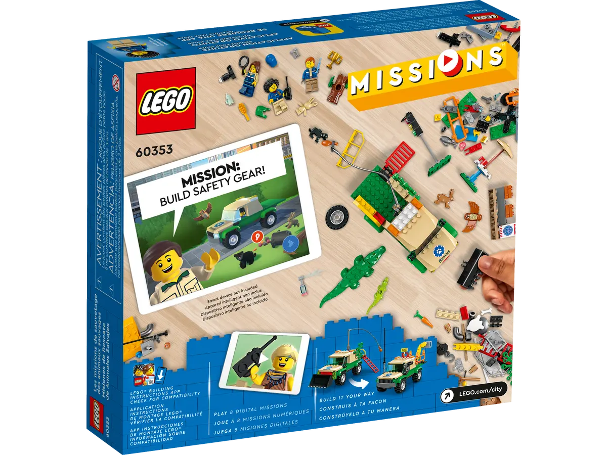 60353 LEGO City - Missioni di salvataggio animale