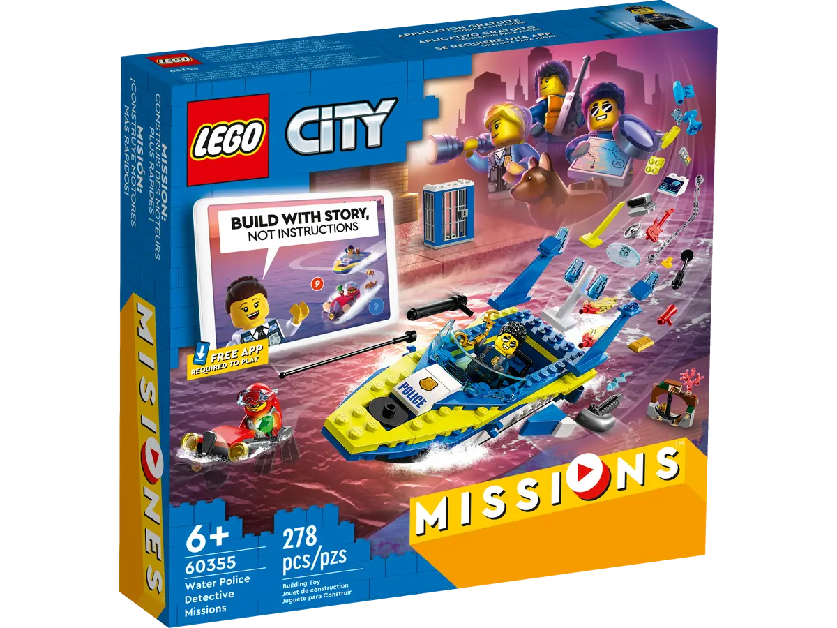 60355 LEGO City - Missioni investigative della polizia marittima