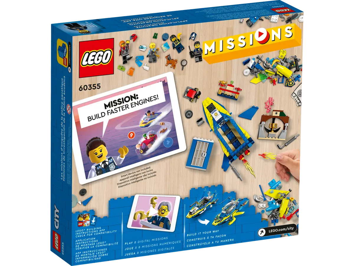 60355 LEGO City - Missioni investigative della polizia marittima