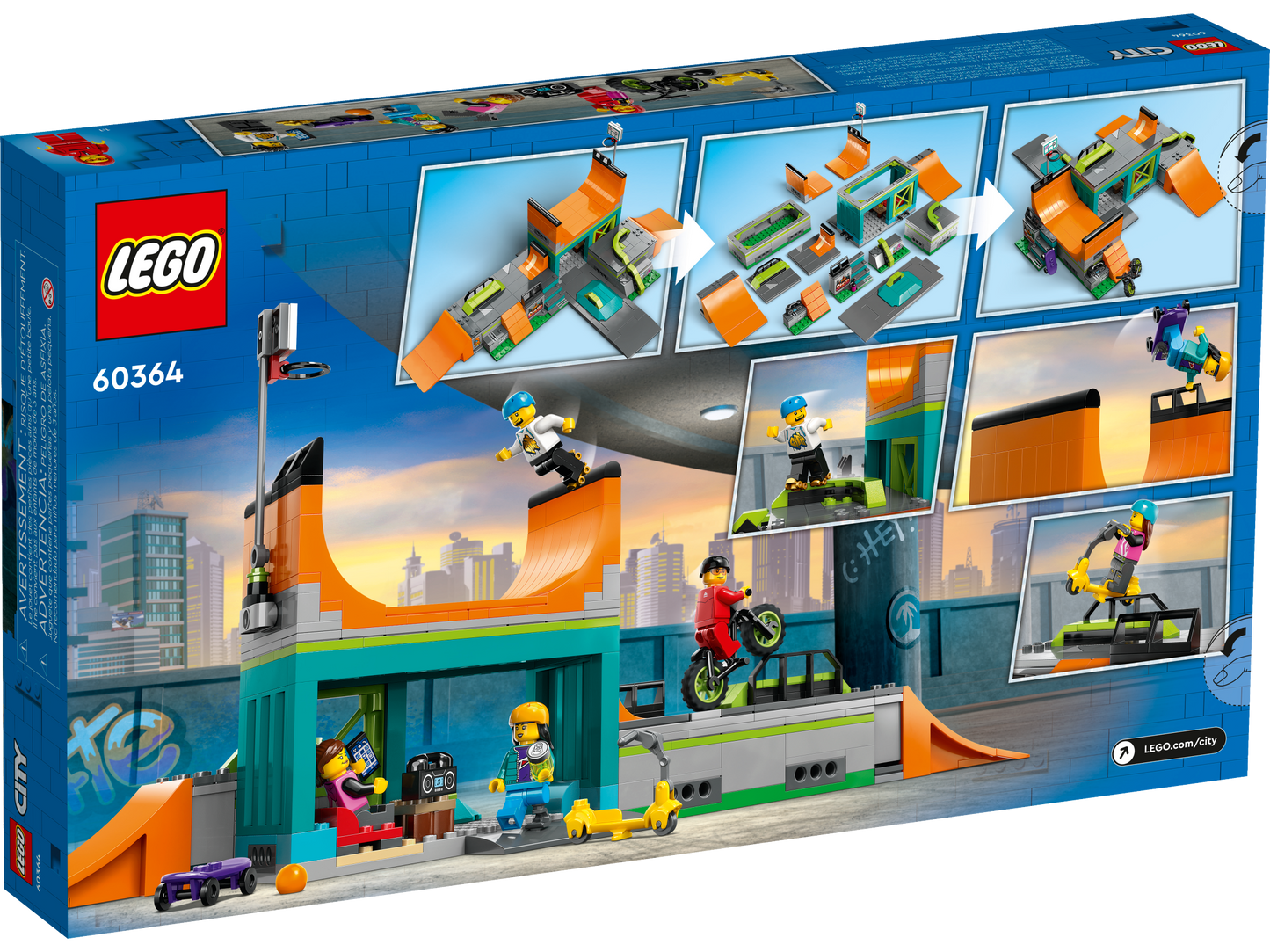 60364 LEGO City - Skate Park urbano