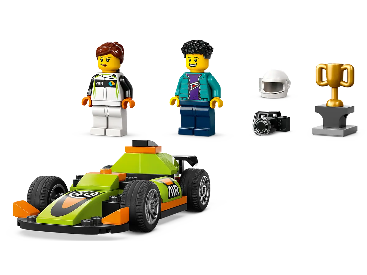 60399 LEGO City - Auto da corsa verde