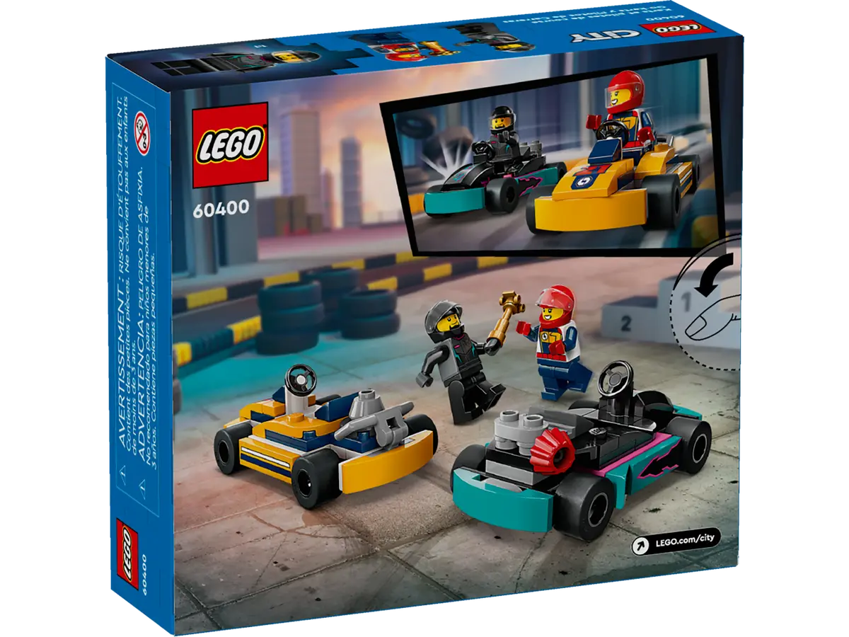 60400 LEGO City - Go-kart e piloti