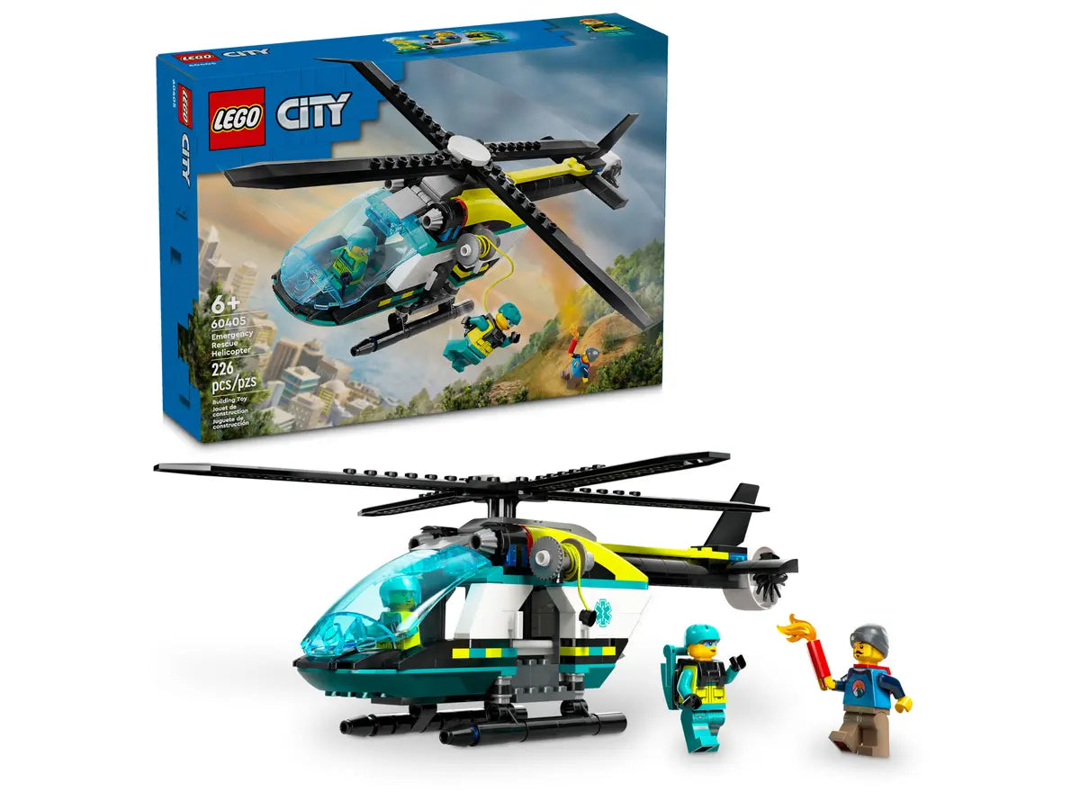 60405 LEGO City - Elicottero di soccorso di emergenza