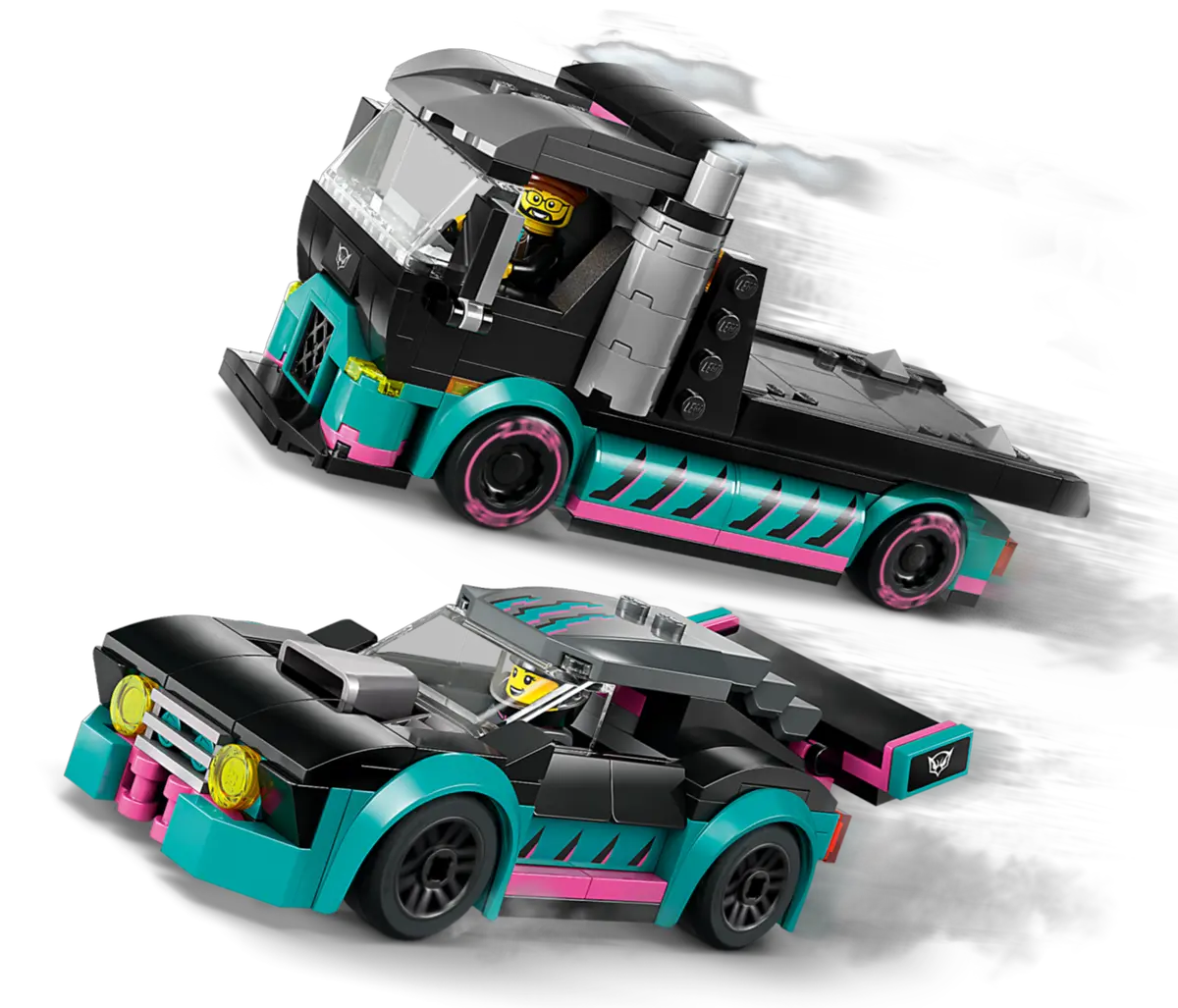 60406 LEGO City - Auto da corsa e trasportatore