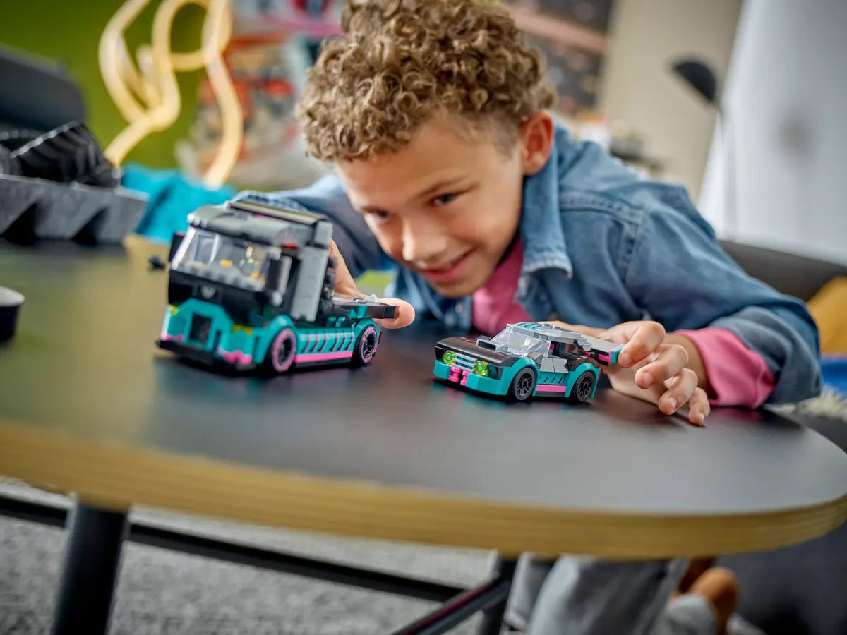 60406 LEGO City - Auto da corsa e trasportatore