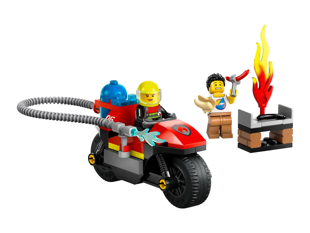 60410 LEGO City - Motocicletta dei pompieri