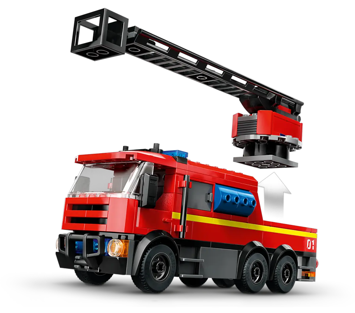 60414 LEGO City - Caserma dei pompieri e autopompa