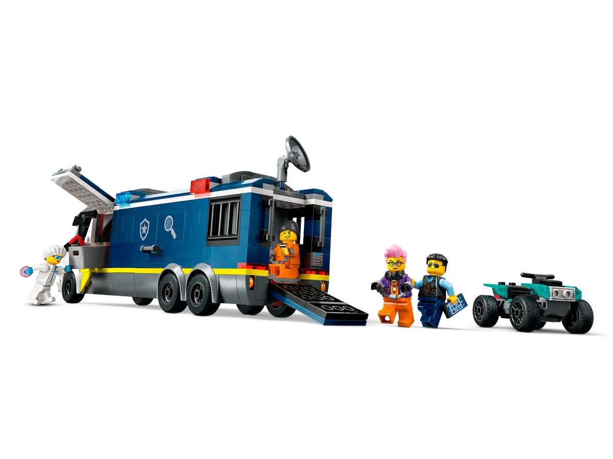 60418 LEGO City - Camion laboratorio mobile della polizia