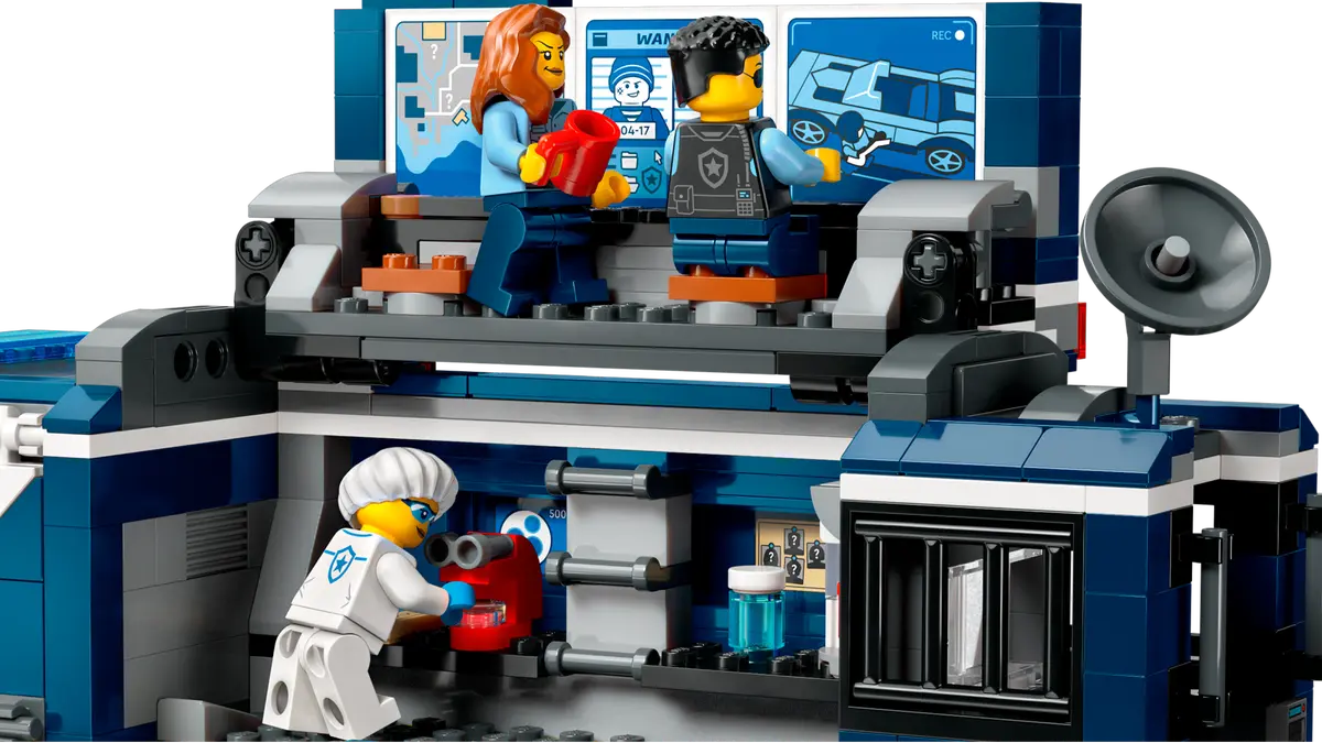 60418 LEGO City - Camion laboratorio mobile della polizia
