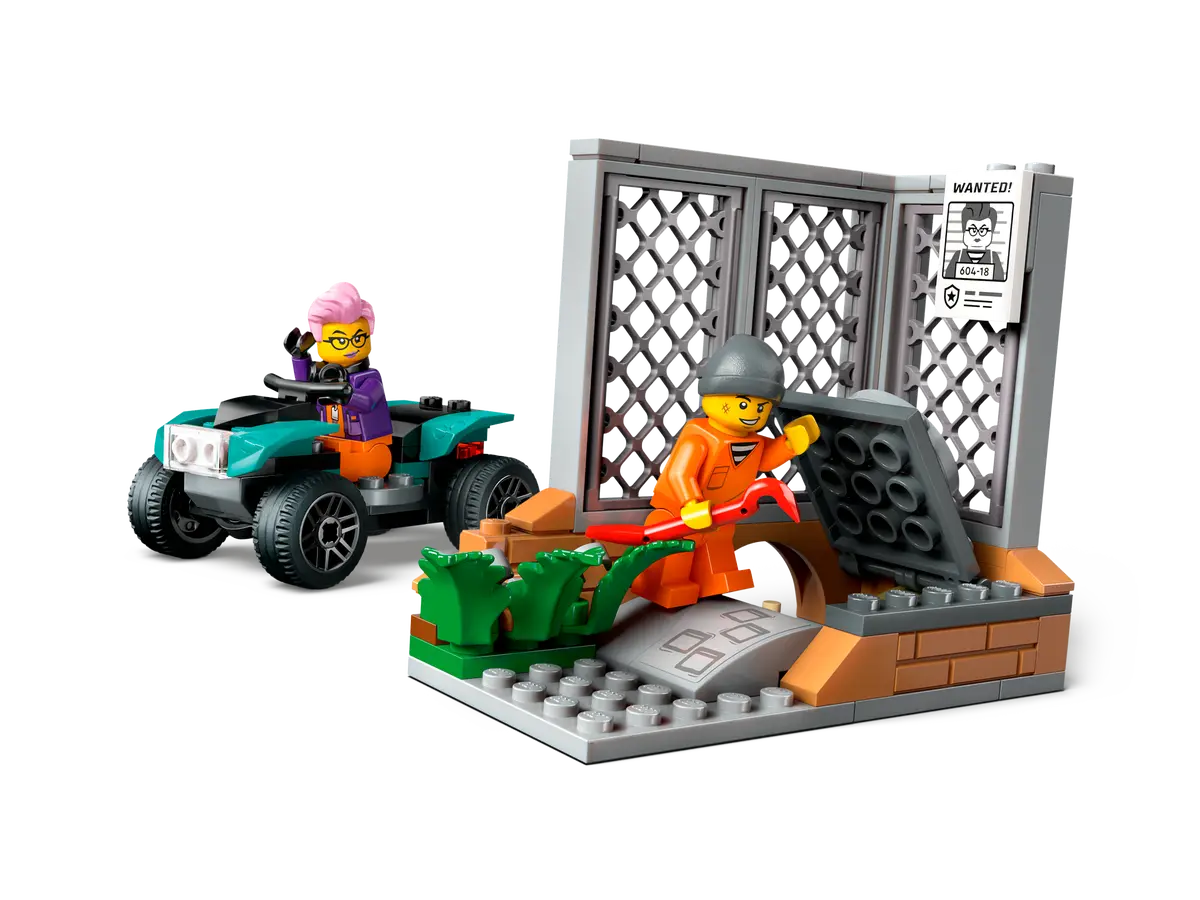 60418 LEGO City - Camion laboratorio mobile della polizia