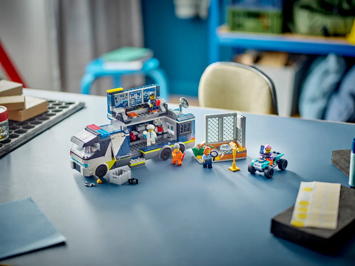 60418 LEGO City - Camion laboratorio mobile della polizia