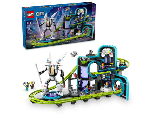 60421 LEGO City - Montagne russe di Robot World