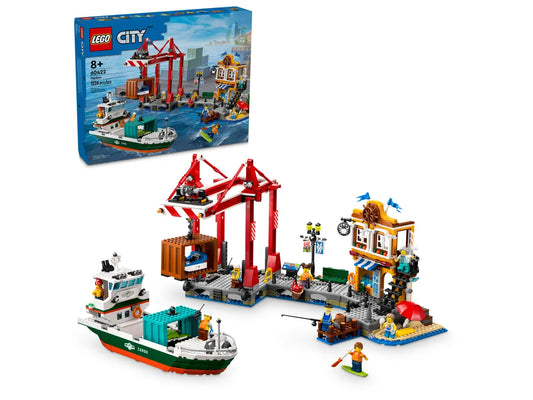 60422 LEGO City - Porto e nave merci