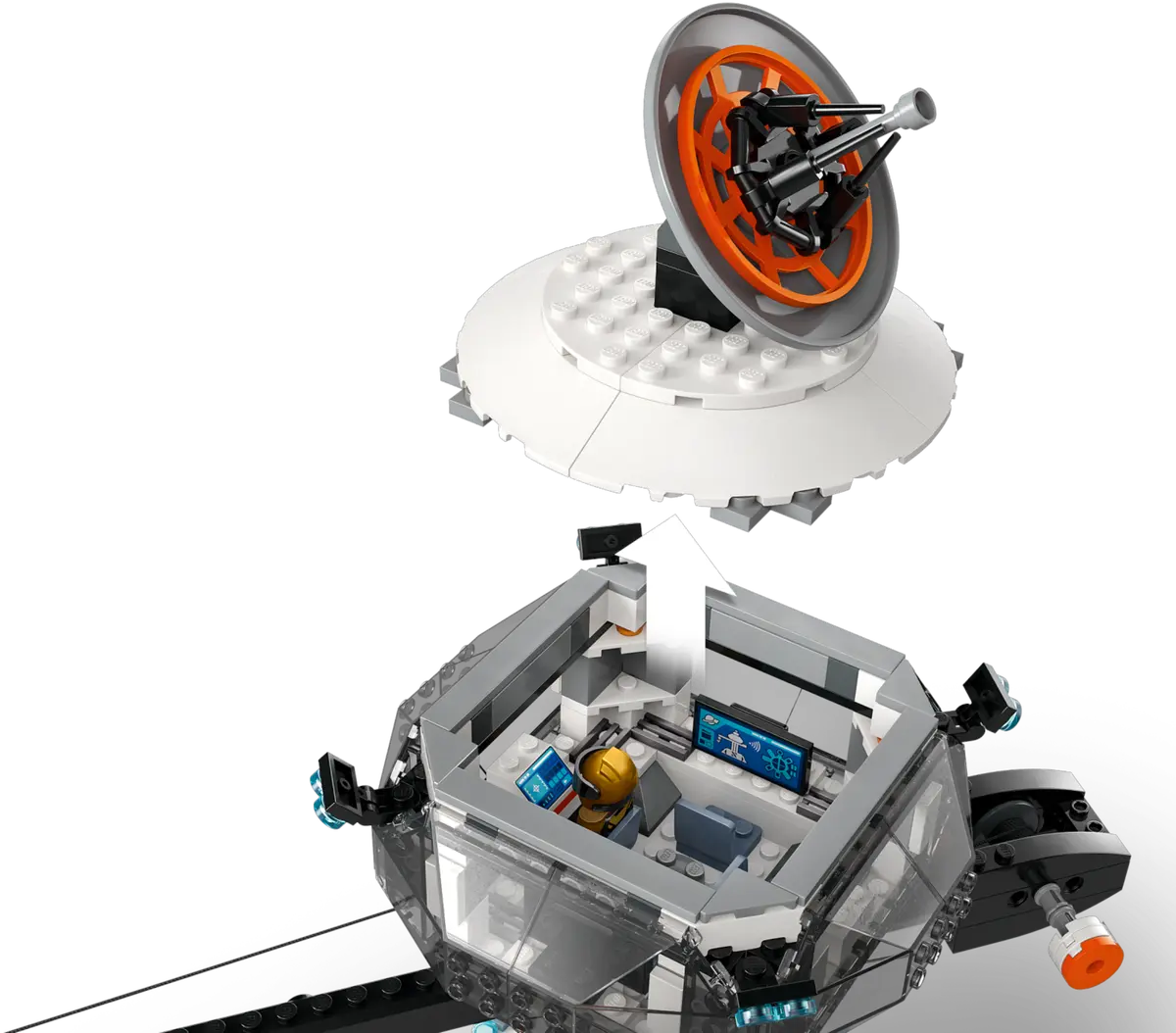 60434 LEGO City - Base spaziale e piattaforma di lancio