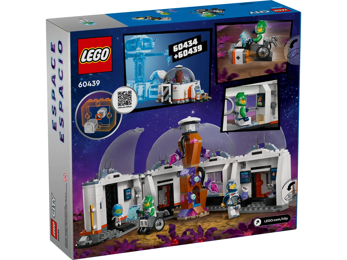 60439 ESCLUSIVA LEGO City - Laboratorio scientifico spaziale