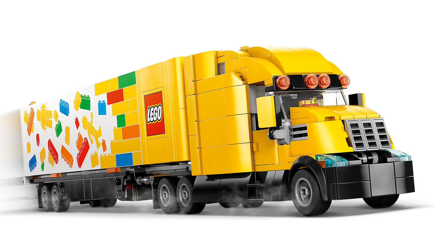60440 ESCLUSIVA LEGO City - Camion per le consegne giallo