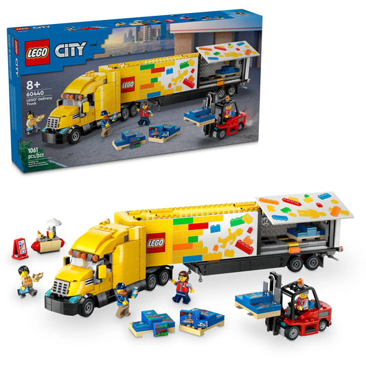 60440 ESCLUSIVA LEGO City - Camion per le consegne giallo