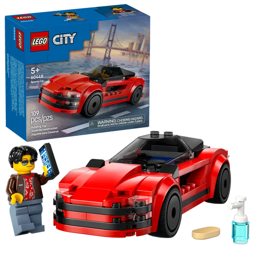 60448 LEGO City - Auto sportiva rossa