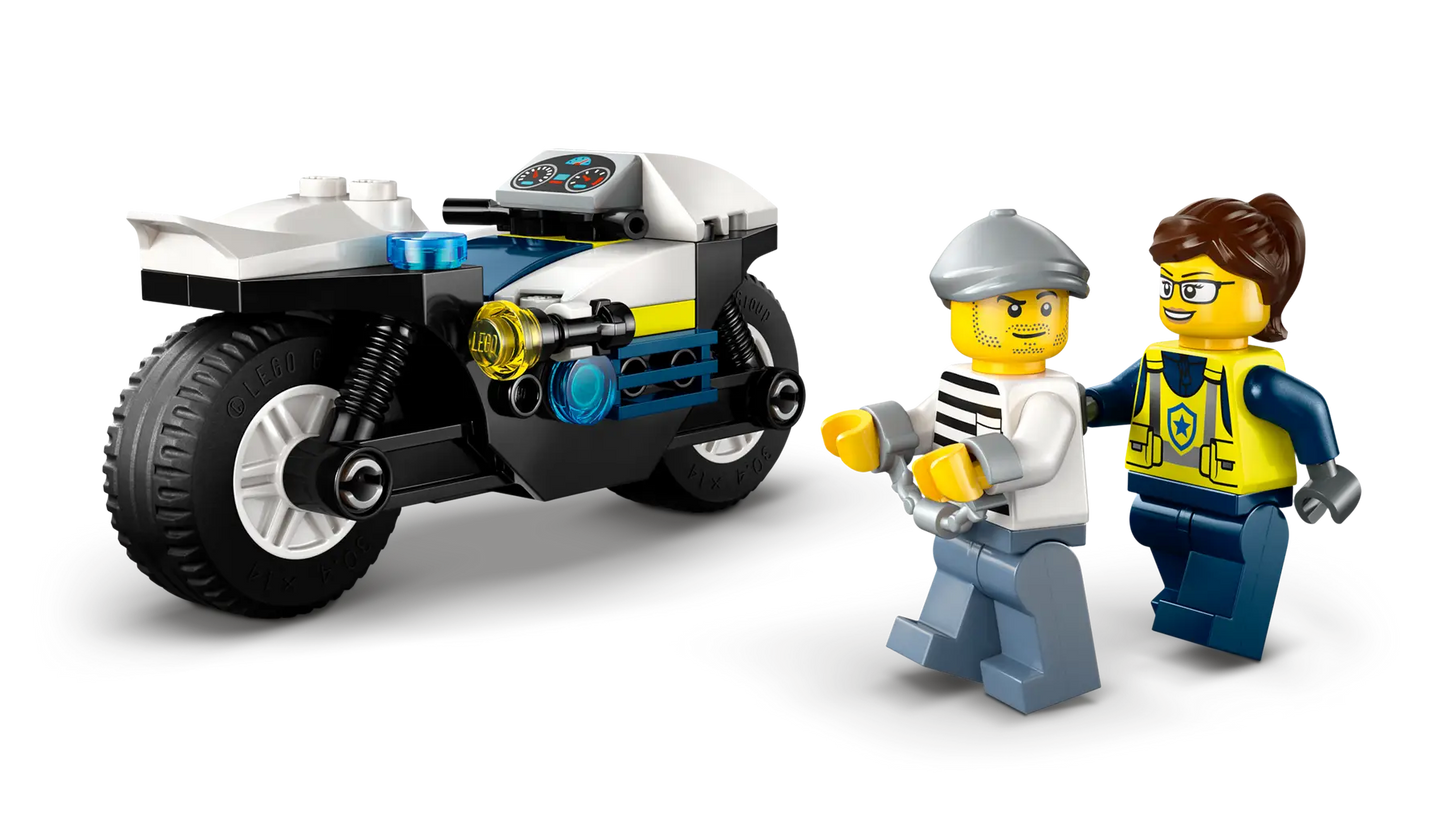 60455 LEGO City - Inseguimento della moto della Polizia