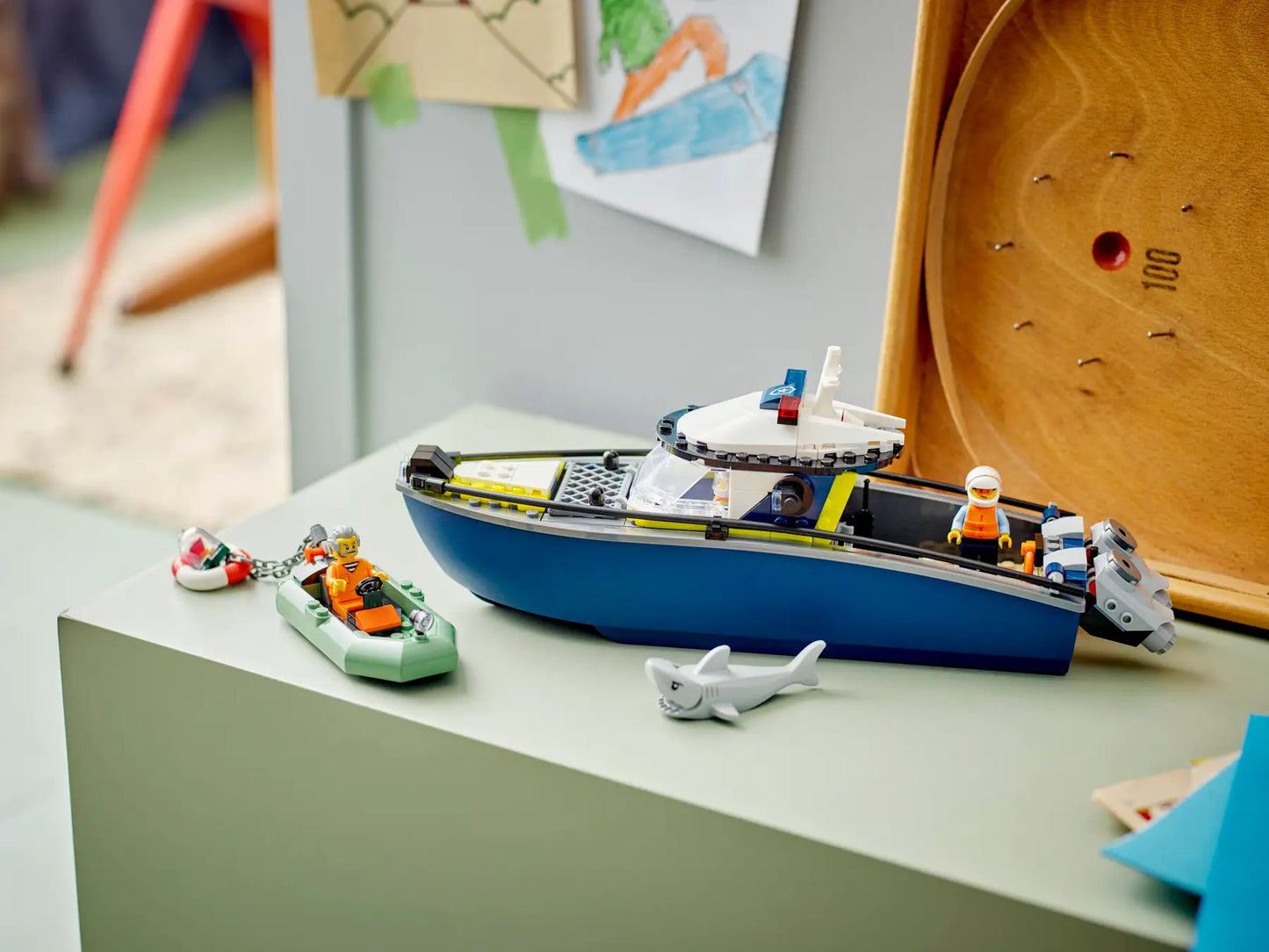 60456 LEGO City - Inseguimento del motoscafo della Polizia