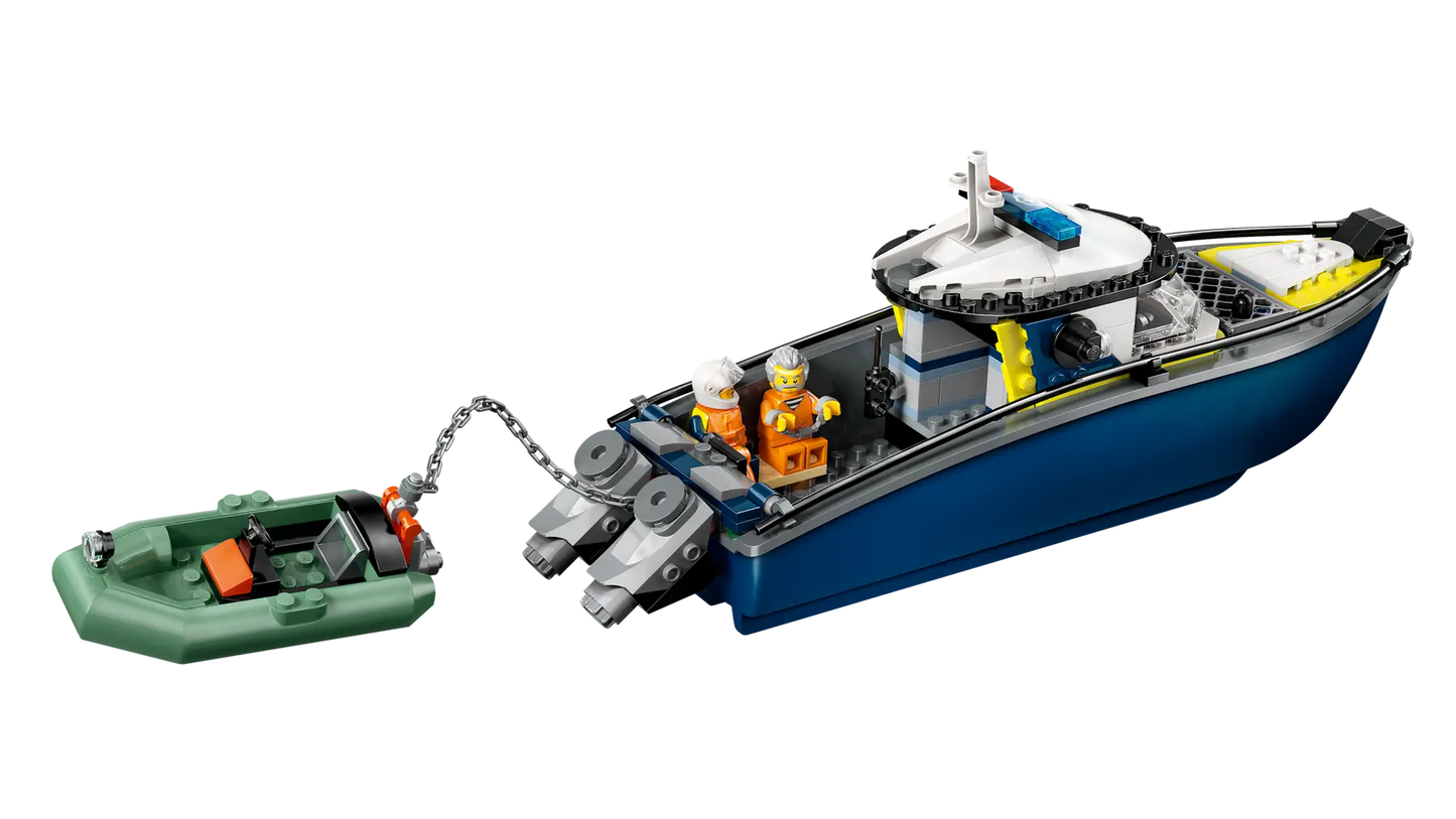 60456 LEGO City - Inseguimento del motoscafo della Polizia