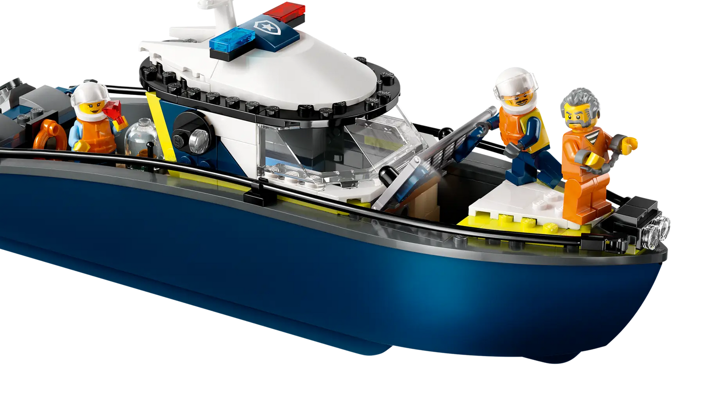 60456 LEGO City - Inseguimento del motoscafo della Polizia