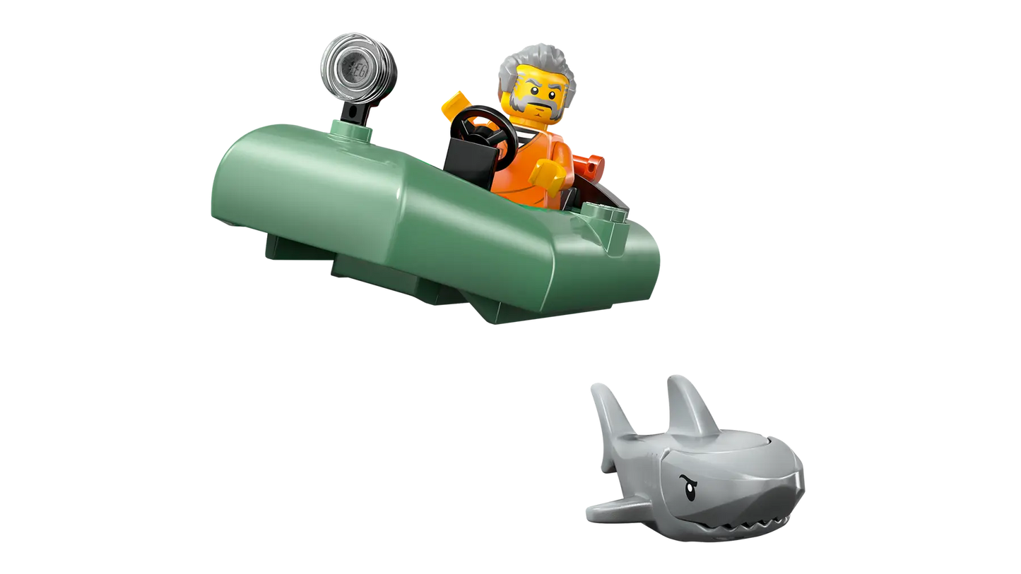 60456 LEGO City - Inseguimento del motoscafo della Polizia