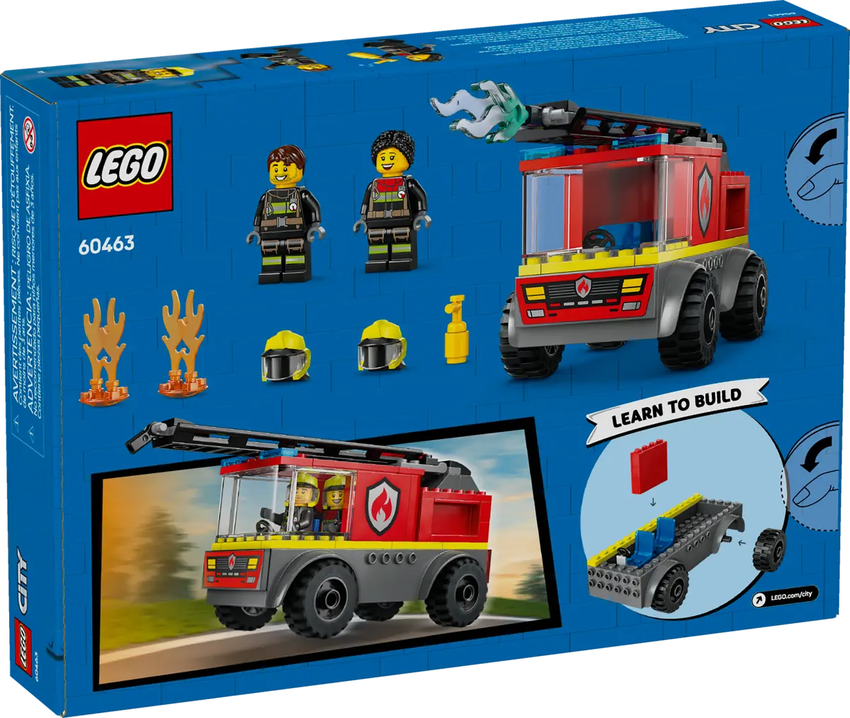 60463 LEGO City - Autopompa con scala