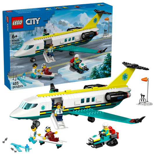 60465 LEGO City - Aereo ambulanza di emergenza
