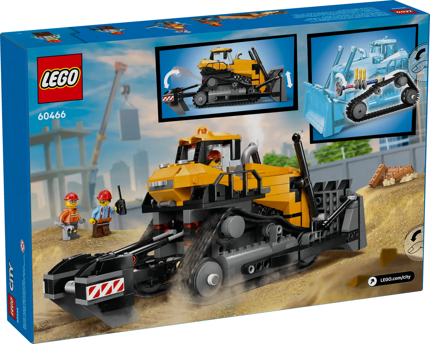 60466 LEGO City - Bulldozer giallo