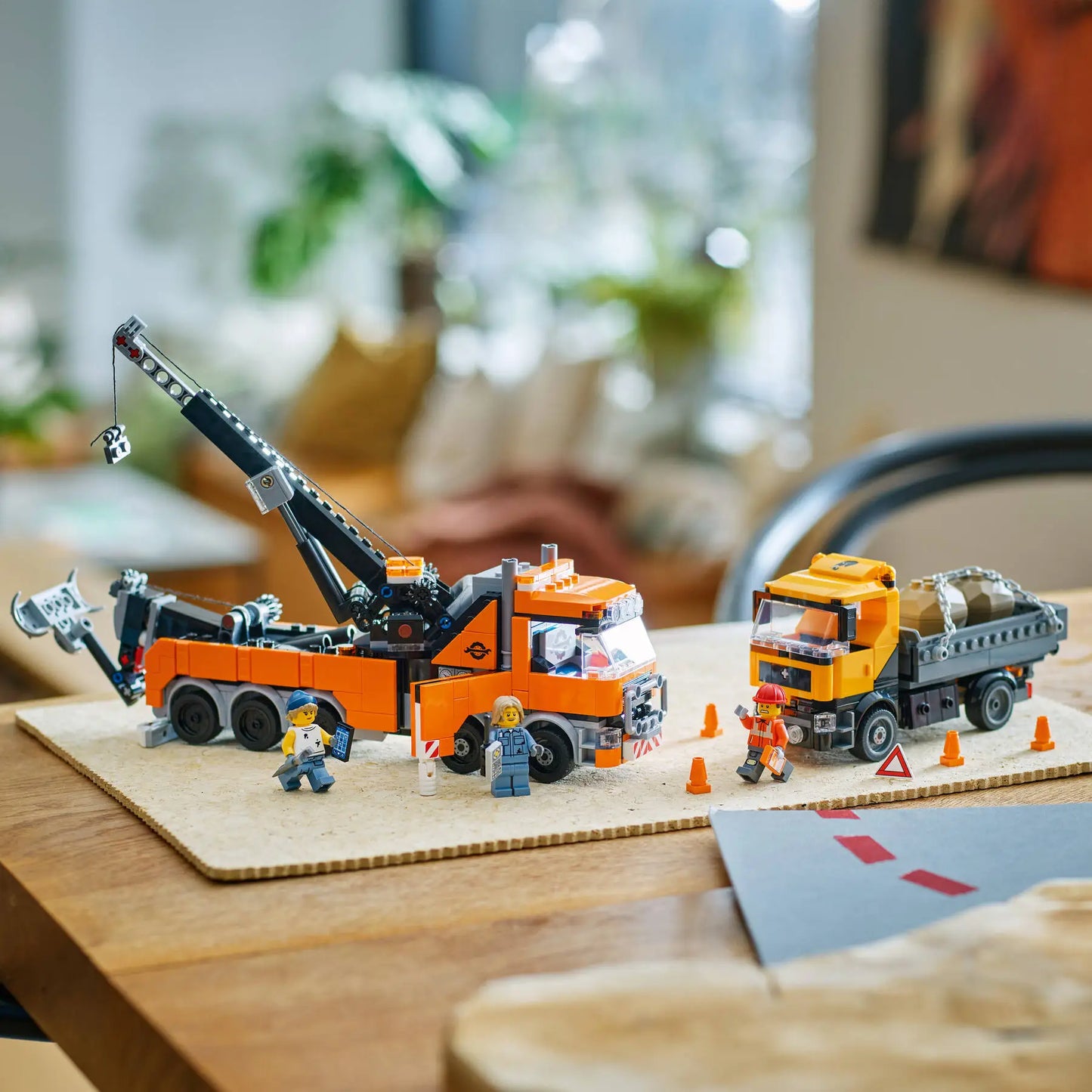 60467 ESCLUSIVA LEGO City - Carro attrezzi heavy duty con gru