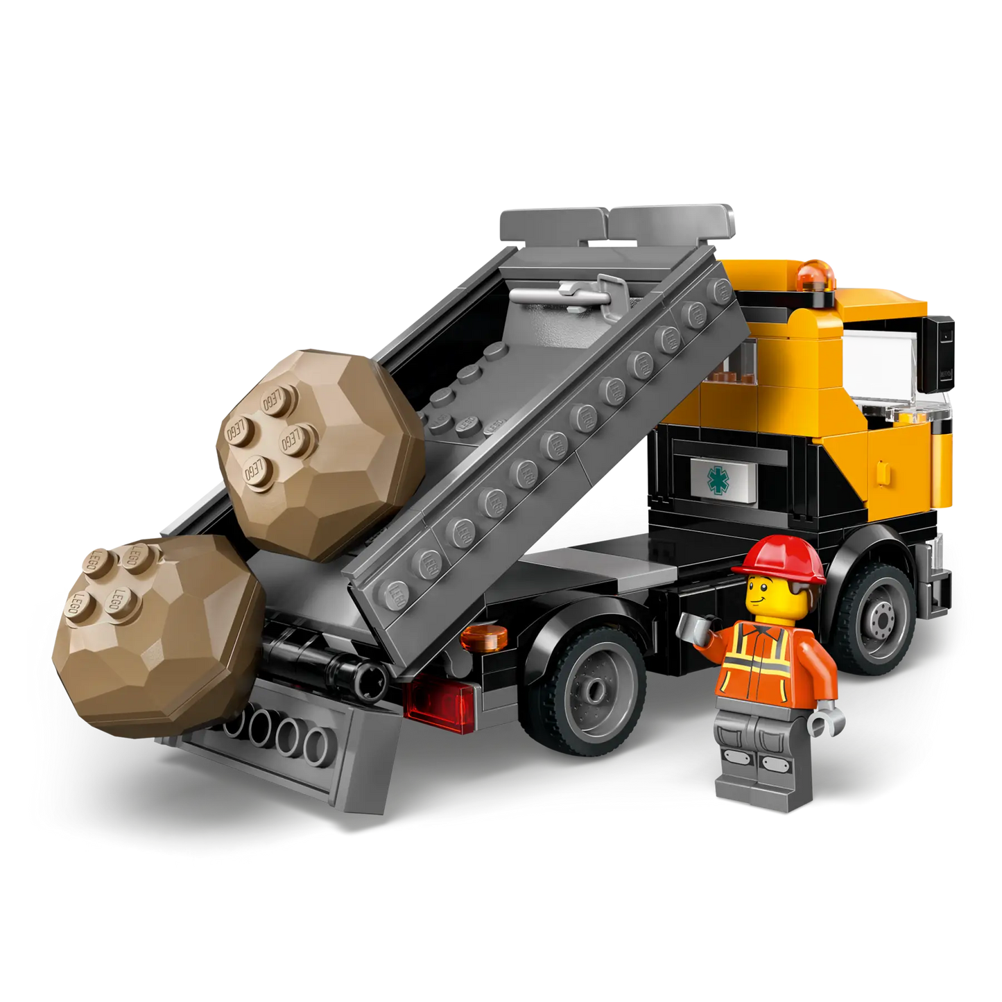 60467 ESCLUSIVA LEGO City - Carro attrezzi heavy duty con gru