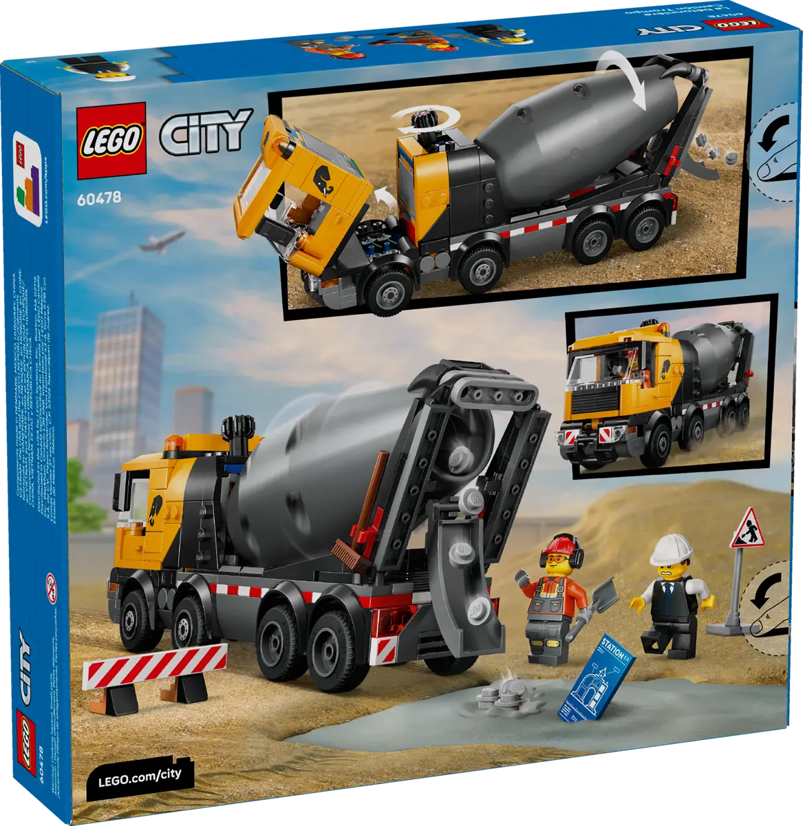 DISPONIBILE DA GENNAIO 2026 - 60478 LEGO City - Betoniera