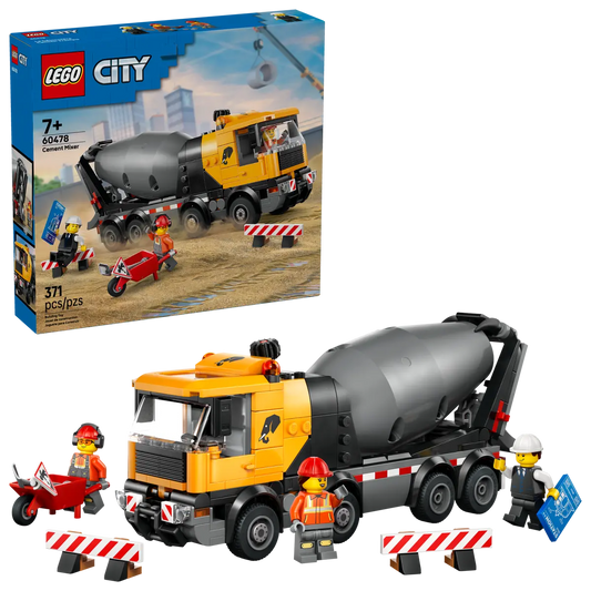 DISPONIBILE DA GENNAIO 2026 - 60478 LEGO City - Betoniera