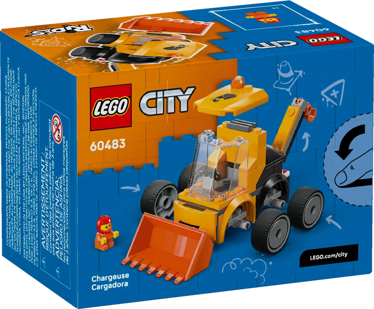 DISPONIBILE DA GENNAIO 2026 - 60483 LEGO City - Veicoli – Ruspa da cantiere