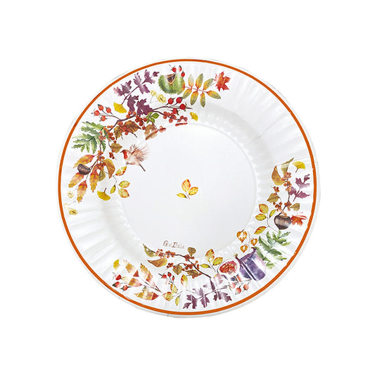 Piatti HELLO FALL cm. 21 - conf. 8 pz - cod. 64508