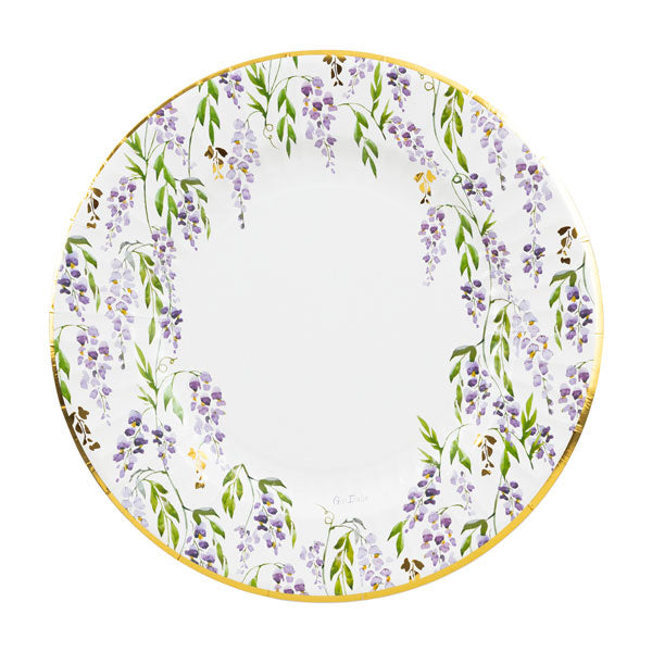 Piatti GLICINE cm. 27 - conf. 8 pz - cod. 64524