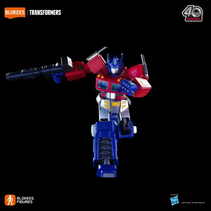 71156 - TRANSFORMERS - ACTION EDITION 01 - G1 OPTIMUS PRIME - 188PZ - LIGHT-UP EYES E CHEST