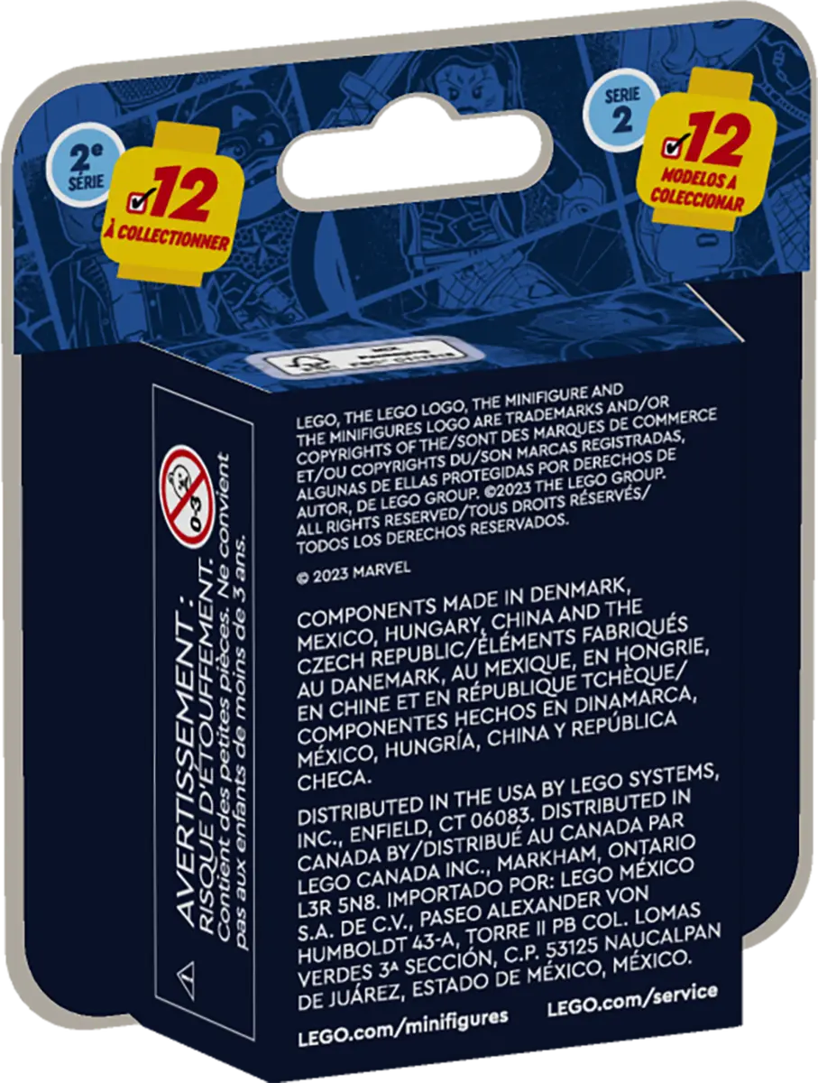 71039 LEGO Minifigures Serie Marvel 2 - Completa