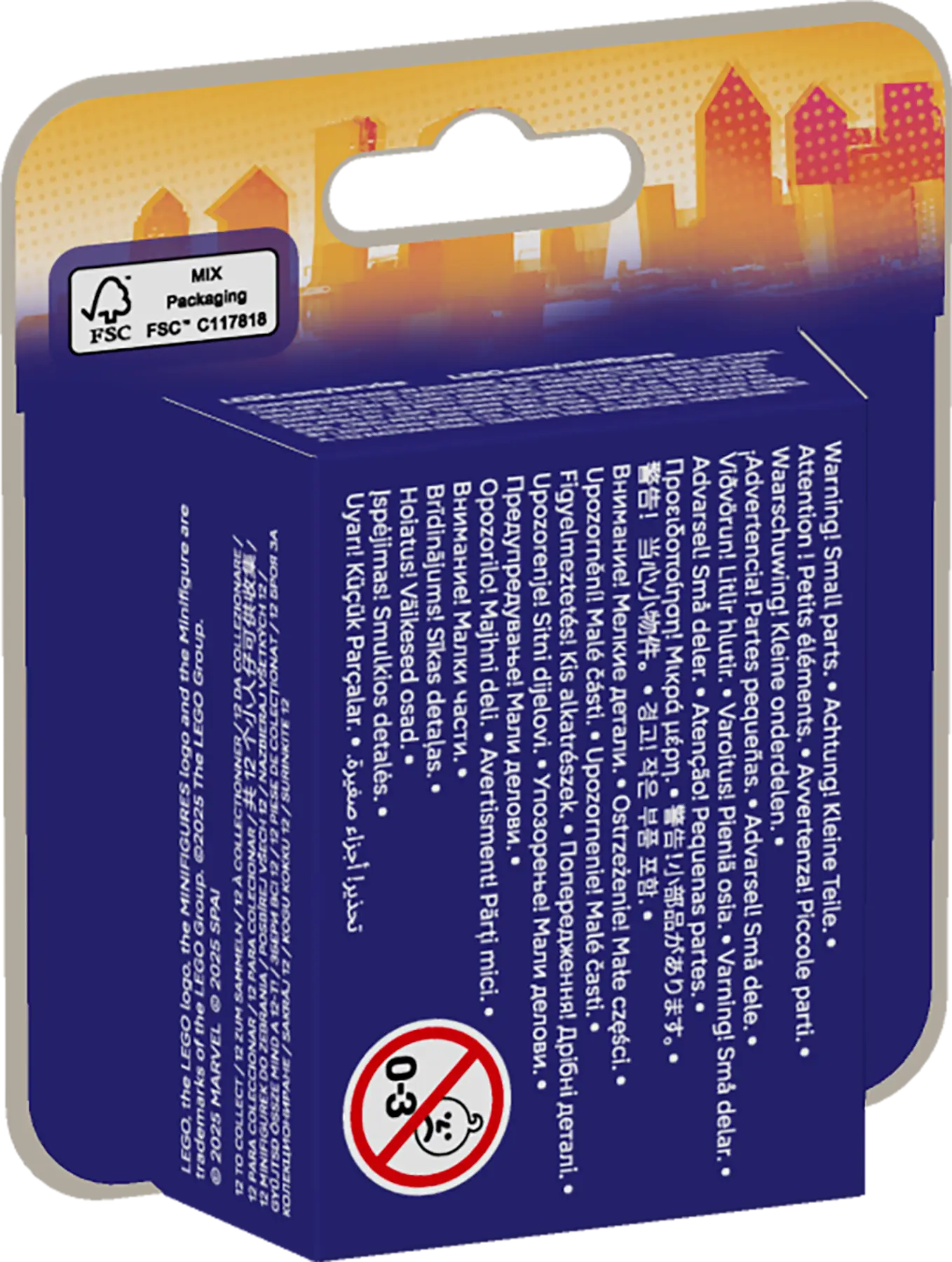 71050 LEGO Minifigures Serie Spider-Man: Across the Spider-Verse - Box da 36 personaggi
