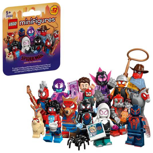 71050 LEGO Minifigures Serie Spider-Man: Across the Spider-Verse - Serie Completa