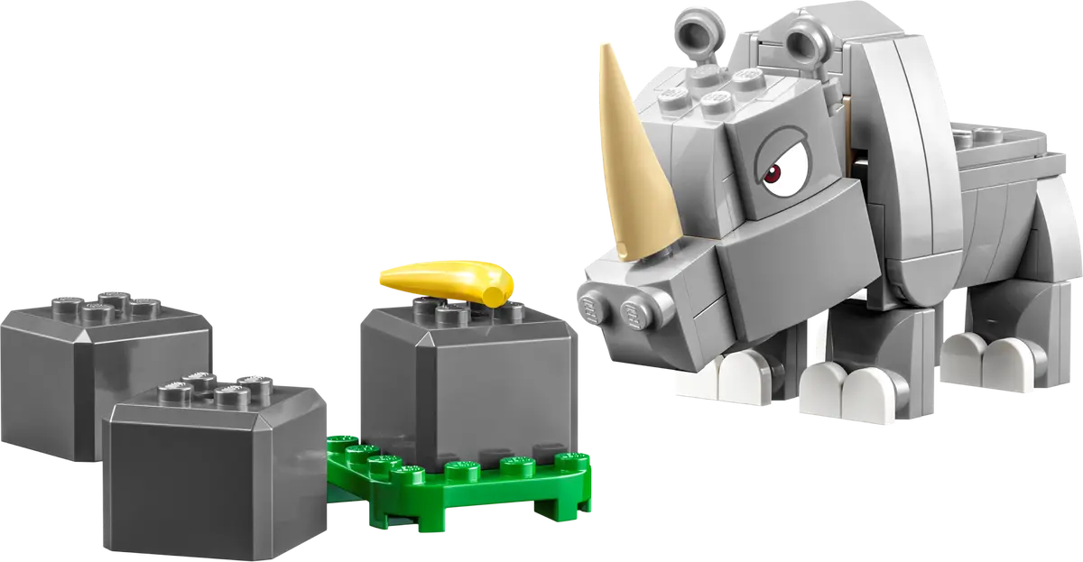 71420 LEGO Super Mario - Pack di espansione Rambi il rinoceronte