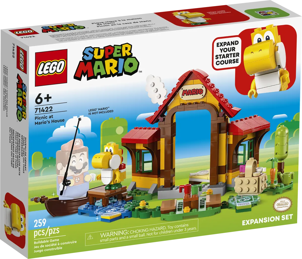 71422 LEGO Super Mario - Pack di espansione picnic alla casa di Mario