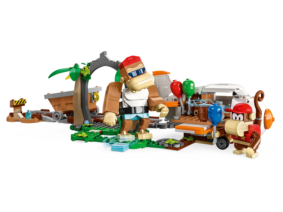 71425 LEGO Super Mario - Pack di espansione Corsa nella miniera di Diddy Kong