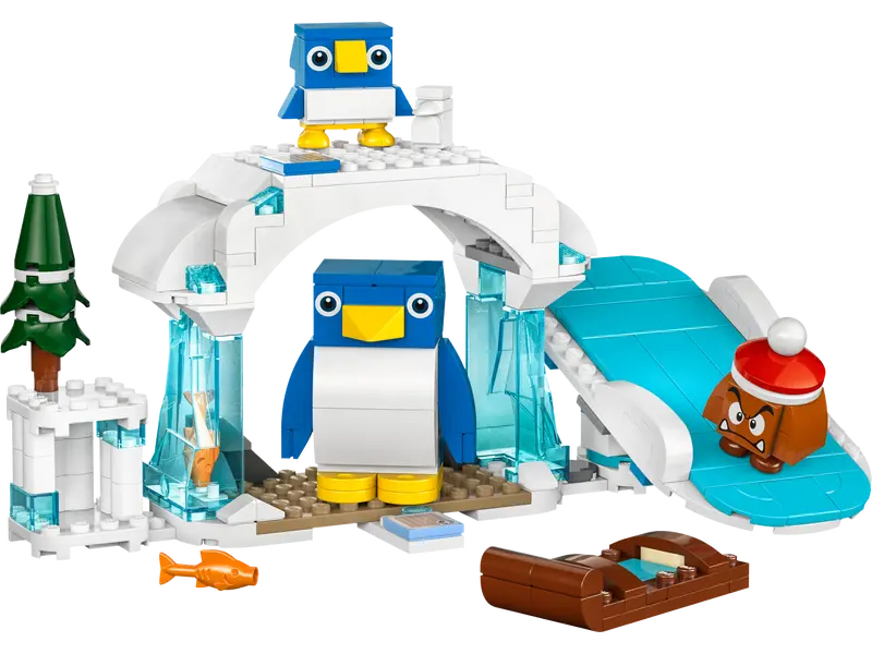 71430 LEGO Super Mario - Pack di espansione La settimana bianca della famiglia Pinguotto