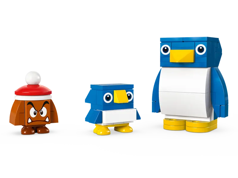 71430 LEGO Super Mario - Pack di espansione La settimana bianca della famiglia Pinguotto