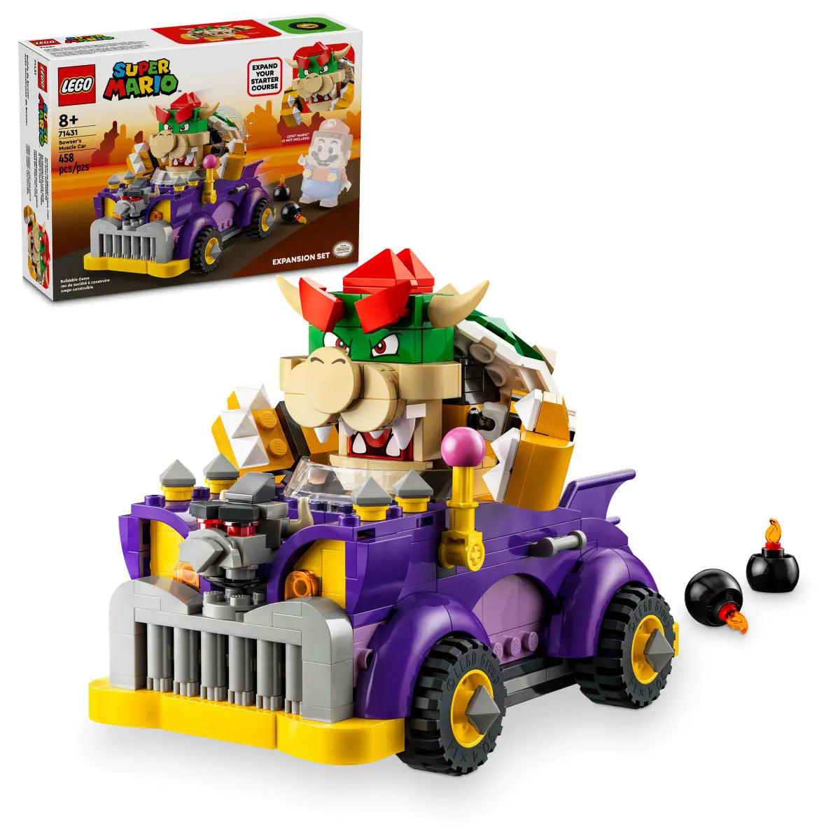 71431 LEGO Super Mario - Pack di espansione Il bolide di Bowser