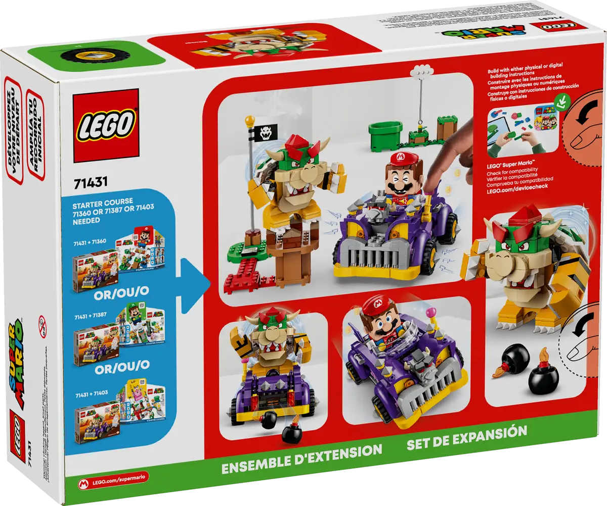 71431 LEGO Super Mario - Pack di espansione Il bolide di Bowser