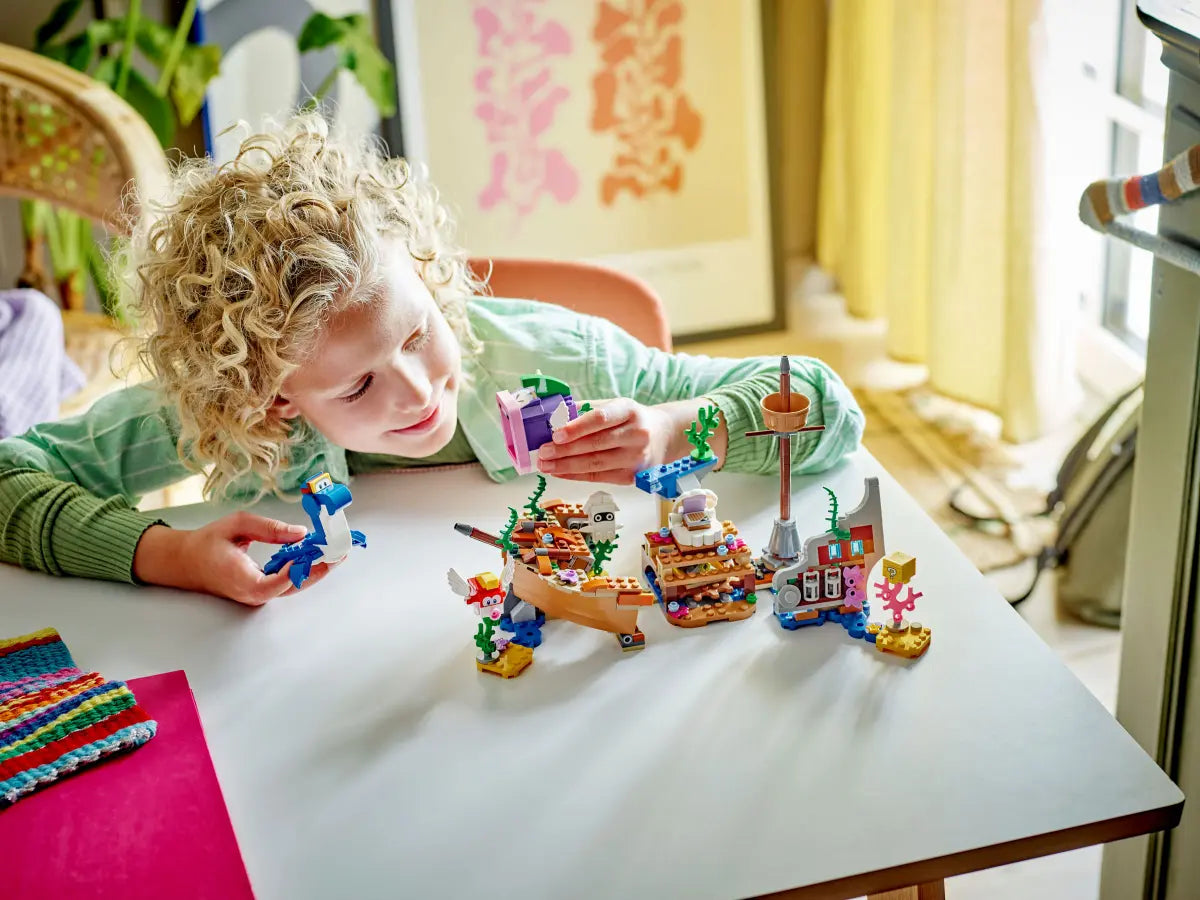 71432 LEGO Super Mario - Pack di espansione Il veliero sommerso di Dorrie